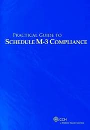 Tapa de Practical guide to schedule M-3 compliance