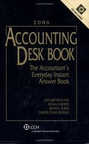 Tapa de Accounting Desk Book, 2006 (Accounting Desk Book)