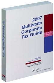 Tapa de Multistate Corporate Tax Guide
