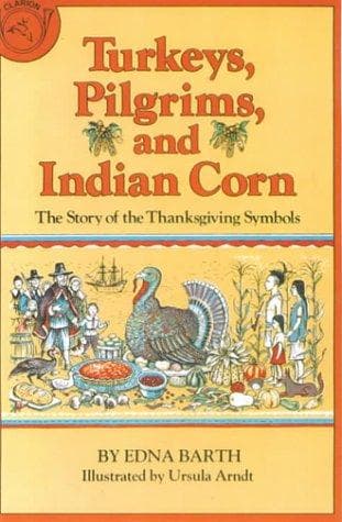 Tapa de Turkeys, Pilgrims and Indian Corn