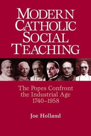 Tapa de Modern Catholic social teaching