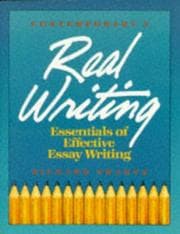 Tapa de Real writing