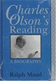 Tapa de Charles Olson's reading