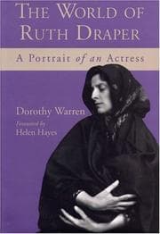 Tapa de The world of Ruth Draper