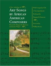 Tapa de A New Anthology of Art Songs By Contemporary African American Composers
