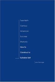 Tapa de Twentieth-Century American Success Rhetoric