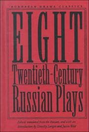 Tapa de Eight twentieth-century Russian plays