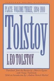 Tapa de Tolstoy: Plays V3: Volume III