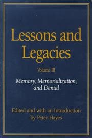 Tapa de Lessons and Legacies III