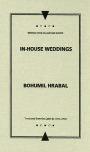 Tapa de In-House Weddings (Writings from an Unbound Europe)