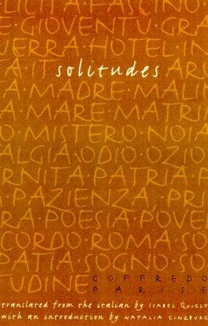 Tapa de Solitudes