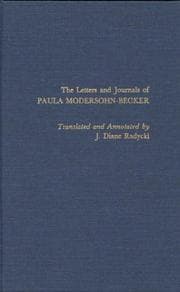 Tapa de The letters and journals of Paula Modersohn-Becker