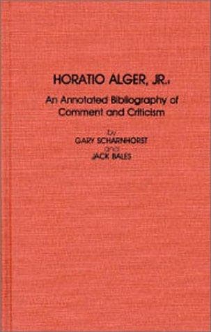 Tapa de Horatio Alger, Jr