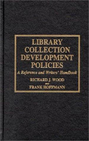 Tapa de Library collection development policies