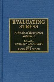 Tapa de Evaluating Stress