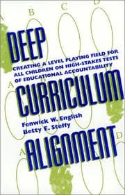 Tapa de Deep curriculum alignment