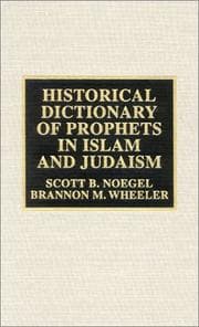 Tapa de Historical Dictionary of Prophets in Islam and Judaism (Historical Dictionaries of Religions, Philosophies and Movements)