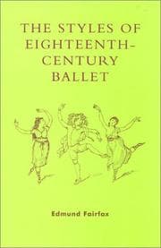 Tapa de The Styles of Eighteenth-Century Ballet