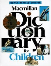 Tapa de Macmillan dictionary for children