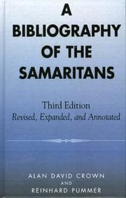 Tapa de A Bibliography of the Samaritans