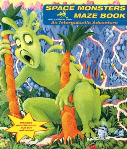 Tapa de Space Monsters Maze Book