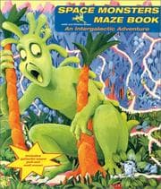Tapa de Space Monsters Maze Book