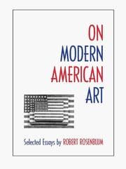 Tapa de On modern American art