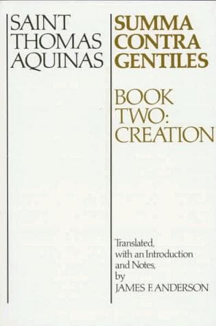 Tapa de Creation (Summa Contra Gentiles, Book 2)