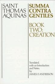 Tapa de Creation (Summa Contra Gentiles, Book 2)