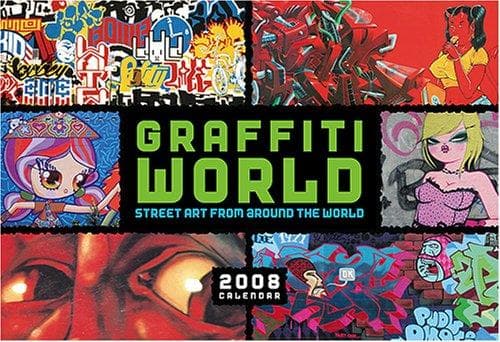 Tapa de Graffiti World 2008 Wall Calendar
