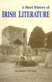 Tapa de A short history of Irish literature