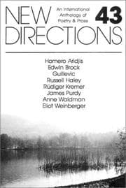 Tapa de New Directions in Prose and Poetry 43 (New Directions in Prose and Poetry)