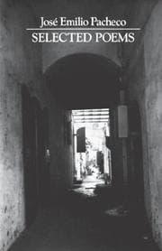 Tapa de Selected Poems of Pacheco