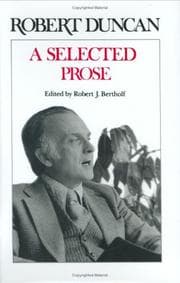 Tapa de A selected prose