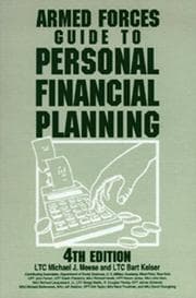 Tapa de Armed Forces guide to personal financial planning