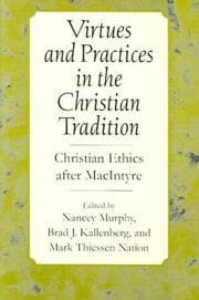 Tapa de Virtues & practices in the Christian tradition