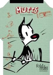 Tapa de Mutts Fold and Mail Stationery