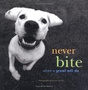 Tapa de Never bite when a growl will do