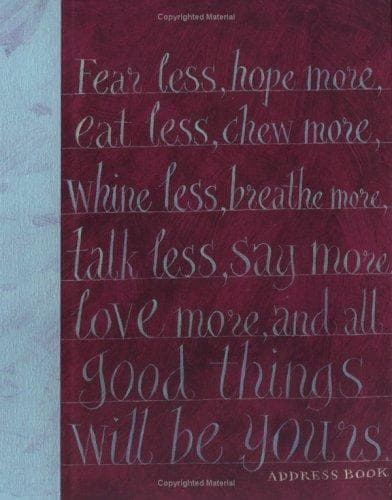 Tapa de The Basic Human Kindness Address Book