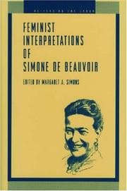 Tapa de Feminist interpretations of Simone de Beauvoir