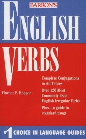 Tapa de Barron's English verbs
