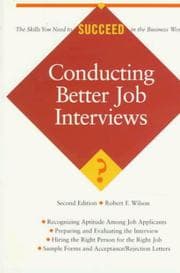Tapa de Conducting better job interviews