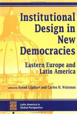 Tapa de Institutional design in new democracies