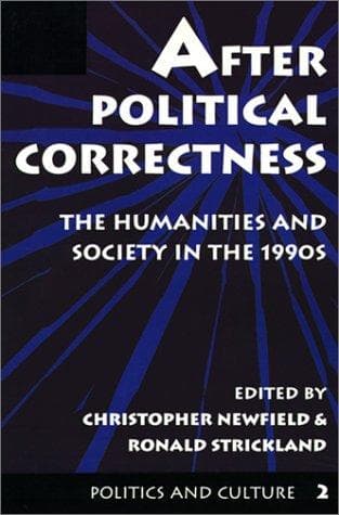 Tapa de After Political Correctness