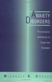 Tapa de Anxiety Disorders