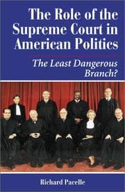 Tapa de The role of the Supreme Court in American politics
