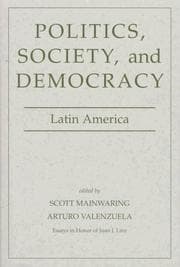 Tapa de Politics, society, and democracy