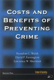 Tapa de Costs and Benefits of Preventing Crime