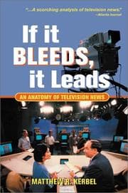 Tapa de If it bleeds, it leads
