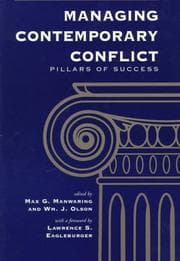 Tapa de Managing Contemporary Conflict